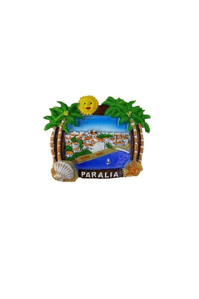 Tradesor Tουριστικό μαγνητάκι Souvenir - Σετ 12pcs - Paralia - 678112