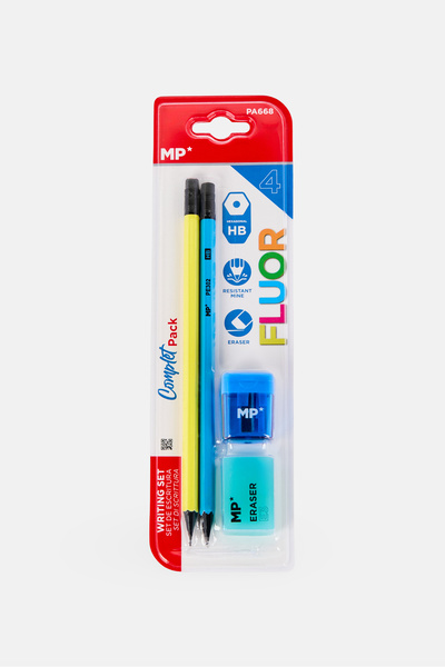 Main Paper 4 Pieces Writing Set, Multicolor