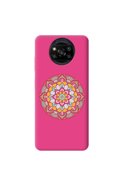 Other Xiaomi Poco X3 /X3 Pro Mandala D103 Fuchsia Colored Silicone TPU Θήκη