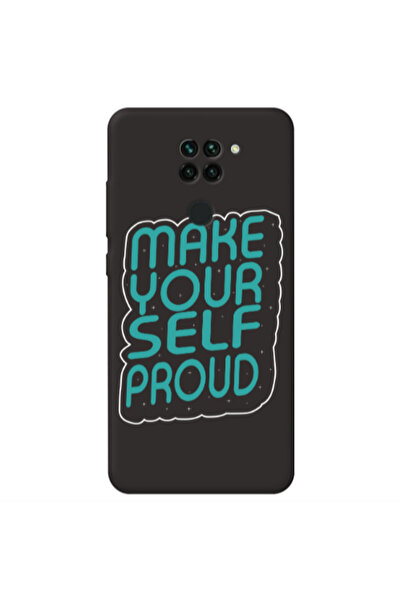 Other Xiaomi Redmi Note 9 Make Your Self Proud Black Colored Silicone TPU Θήκη