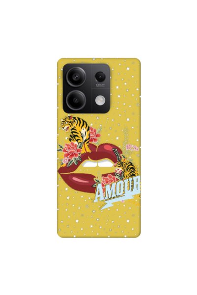 Other Xiaomi Redmi Note 13 5G Amour Yellow Colored Silicone TPU Θήκη