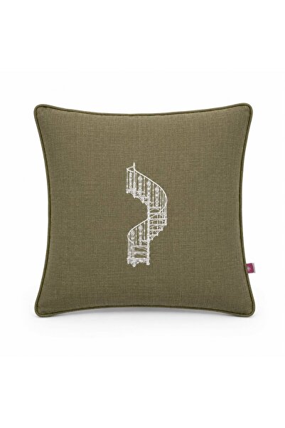 BELENAY Hidden House Ladder Embroidered Cushion Cover 45X45 cm Decorative Cus...