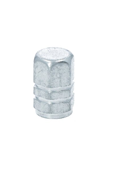 Carpoint Set 5 capacele auto pentru ventil tip piston Carpoint, argintii, met...