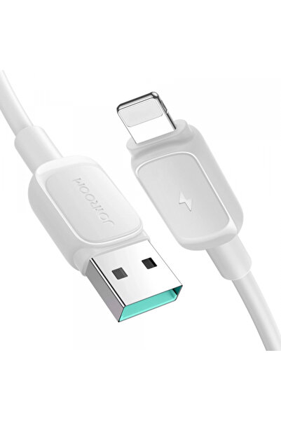 Joyroom Cablu Date si Incarcare USB-A - Lightning S-A14, 18W, 1.2m, Alb