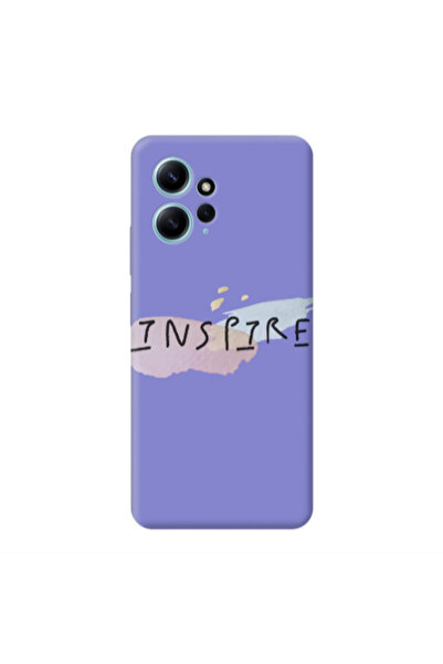 Other Xiaomi Redmi Note 12 4G Inspire Purple Colored Silicone TPU Θήκη