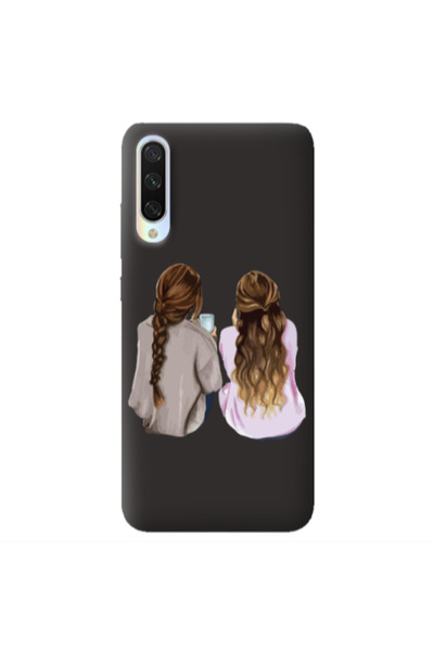 Other Xiaomi Mi 9 Lite Friends Black Colored Silicone TPU Θήκη