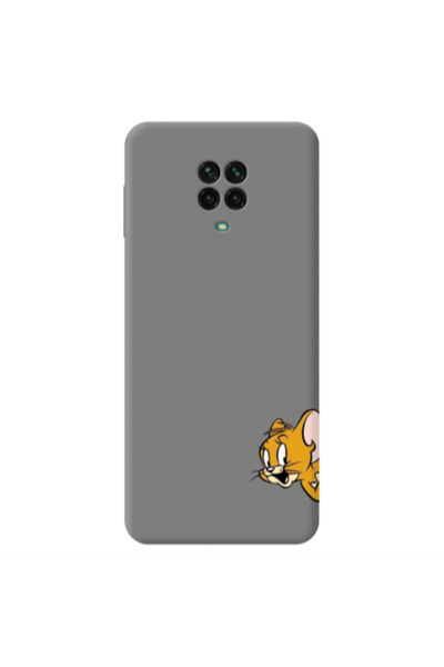 Other Xiaomi Redmi Note 9 Pro Jerry 2 Grey Colored Silicone TPU Θήκη