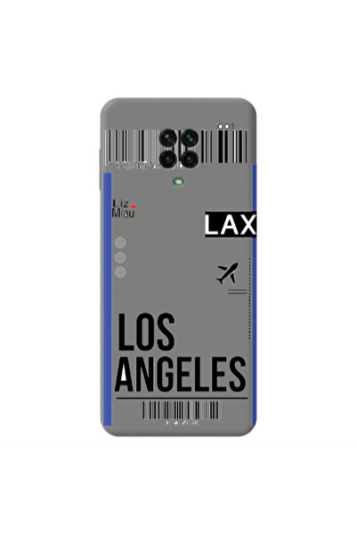 Other Xiaomi Redmi Note 9 Pro Los angeles Grey Colored Silicone TPU Θήκη