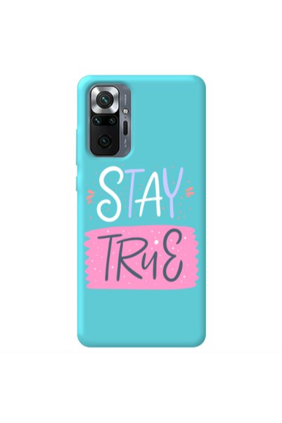 Other Xiaomi Redmi Note 10 Pro 4G Stay True Turquoise Colored Silicone TPU Θήκη