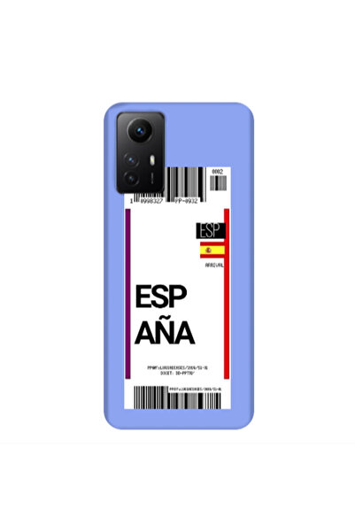 Other Xiaomi Redmi Note 12s Espana Arrival Light Purple Colored Silicone TPU ...
