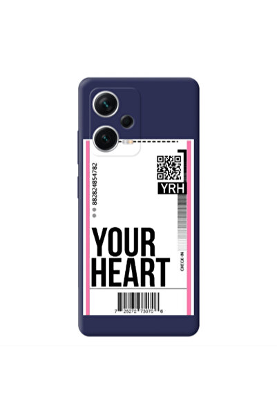 Other Xiaomi Poco X5 Your Heart YRH Dark blue Colored Silicone TPU Θήκη