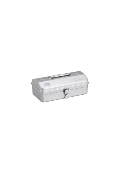 Toyo Steel Y-280 Tool Storage Box Silver Metal Storage Box