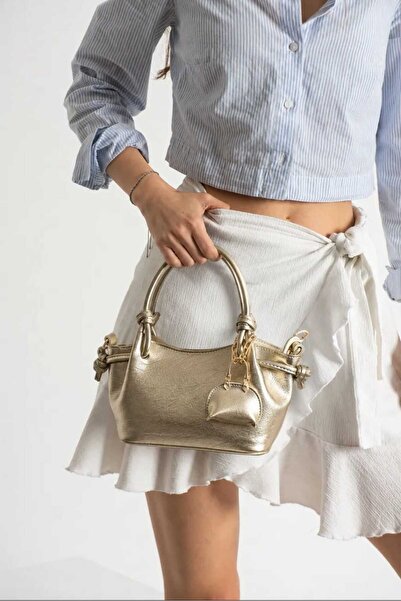 ÖZÜM ÇANTA Women's Charm Gift Handbag and Shoulder Bag