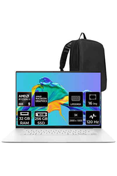 ASUS Zenbook S16 Ryzen AI 9 465 32GB RAM 256GB SSD 16" 3K (2880x1800) OLED 12...