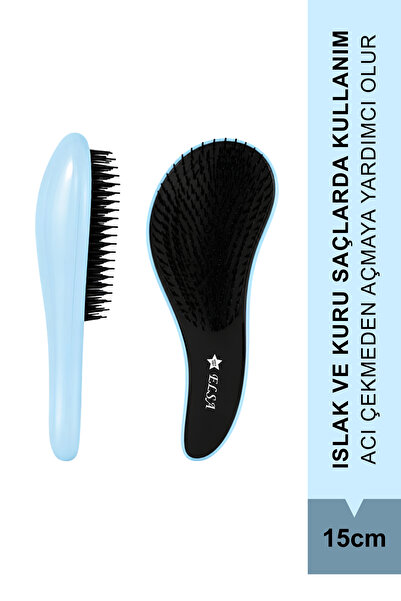 ELSA Detangling Hair Comb Knot-Removing Hair Brush for Adults & Children