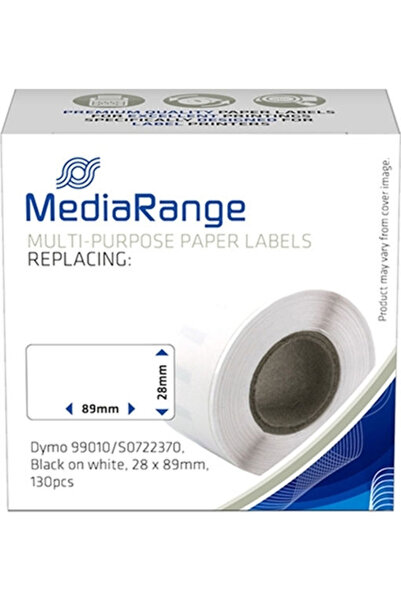 MediaRange 130 Αυτοκόλλητες Ρολές Ετικετών για Εκτυπωτή Ετικετών Για Dymo 990...