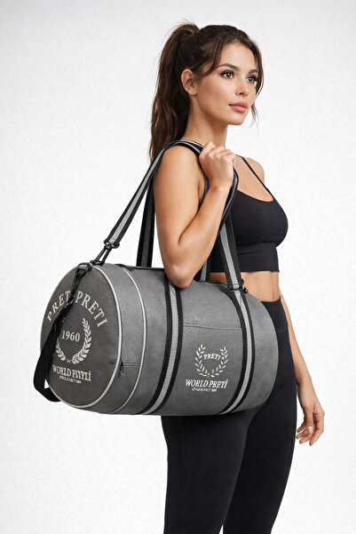 RKY SERENITY Roller Luggage Bag Hand and Shoulder Bag Travel Bag – Dark Gray ...
