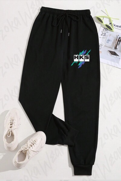 ZOKAWEAR Unisex Hks Vintage Printed Sweatpants