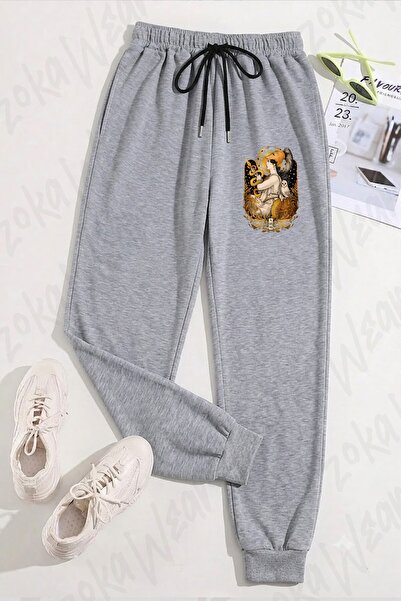 ZOKAWEAR Unisex Pallas Athena Printed Sweatpants