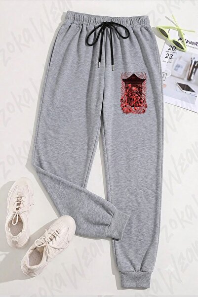 ZOKAWEAR بنطلون رياضي مطبوع للجنسين من Jujutsu Kaisen Naruto Ryomen Sukuna Su...