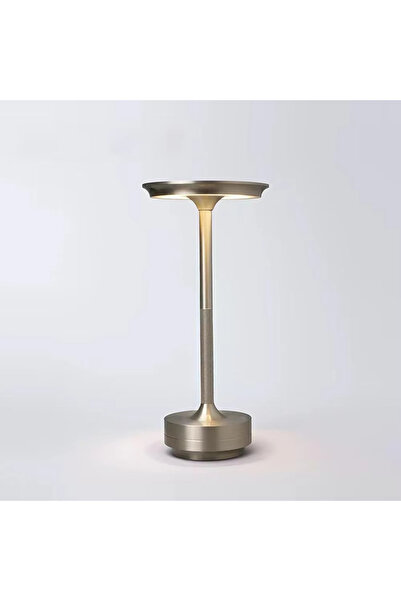 Choice1 مصباح طاولة ألومنيوم يعمل باللمس من SILVER HOMEFISH، إضاءة مكتب LED ق...