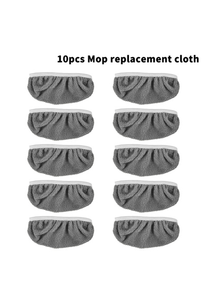 Choice B10 5/10pcs Green/gray Mop Cloth, Reusable, Washable Ultra-fine Fiber,...