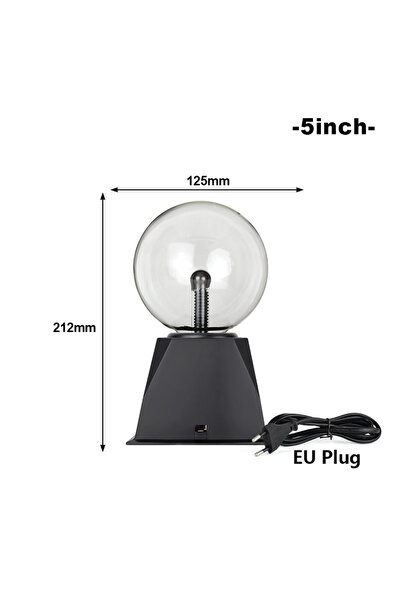 choice2 مصباح كرة البلازما السحرية الكريستالية مقاس 5 بوصات، إضاءة ليلية LED ...