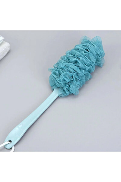 Choice1 Blue Long Handled Bath Flower Large Bath Rub Back Ball Adult Baths Ru...