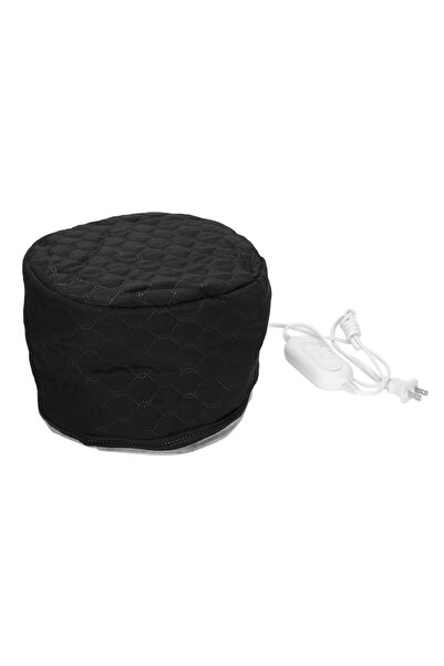 Choice black Portable Hat Hot Oil Treatment Hat Heating Hat Household Electri...