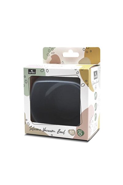 LORELLİ Bol de hranire din silicon , cu ventuza, 6 luni+, Grey