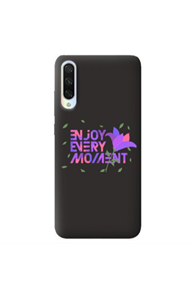 Other Xiaomi Mi 9 Lite Enjoy Every Moment Black Colored Silicone TPU Θήκη