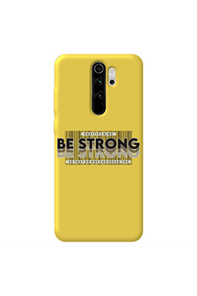 Other Xiaomi Redmi Note 8 Pro Positivemind Yellow Colored Silicone TPU Θήκη