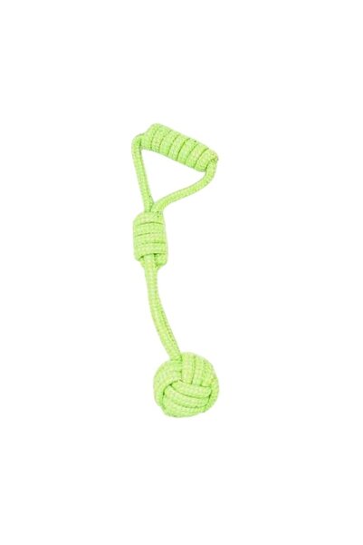 Tradesor Παιχνίδι σκύλου σχοινί με μπάλα - 35cm - 12pcs - 550543