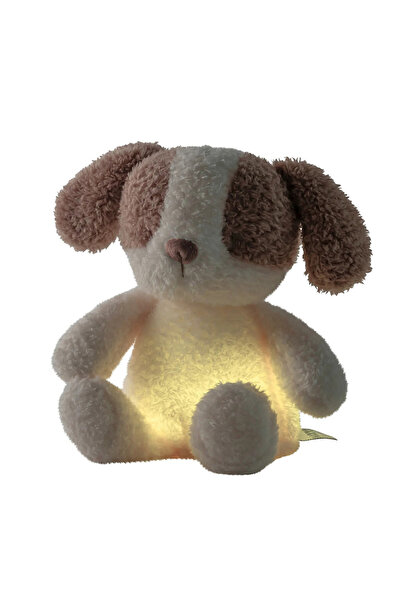 Nattou Cățeluș de pluș cu lumină de veghe pentru bebeluși, Teddy Baby