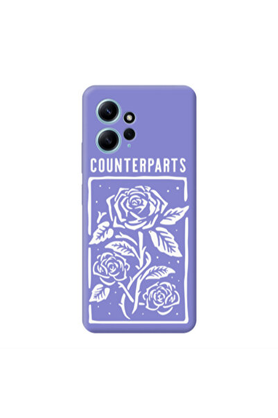 Other Xiaomi Redmi Note 12 4G Counterparts Purple Colored Silicone TPU Θήκη