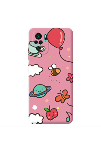 Other Xiaomi Redmi Note 10S cute little ones Pink Colored Silicone TPU Θήκη