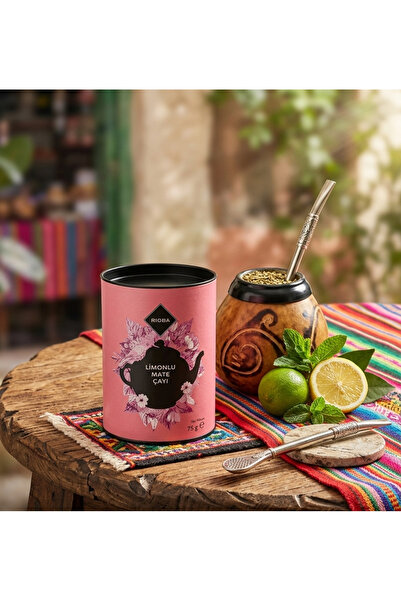 Rioba Limonlu Mate Çayı 75g - Güney Amerika'nın Geleneksel Enerji Kaynağı