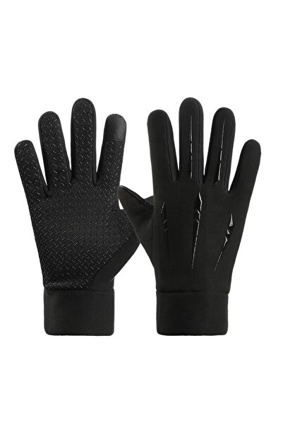 Choice1 One Size Black Warm Gloves for Men Motorcycle Winter Windproof Gloves...