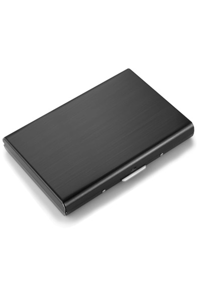 Choice black HOMEFISH RFID Blocking Stainless Steel Business Card Holder - Sl...