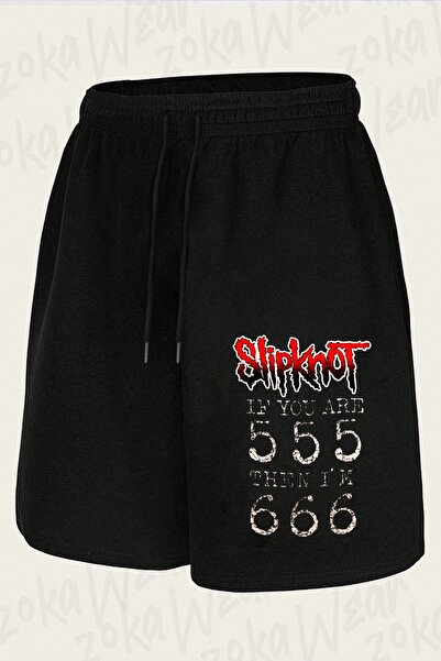 ZOKAWEAR Unisex Slipknot v41 dizajn šortsa sa printom