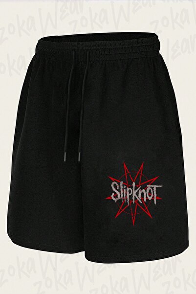 ZOKAWEAR Unisex Slipknot V46 Design Printed Shorts