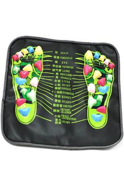 Choice1 35x35cm Acupressure Pad Foot Reflexology Massage Pad Health Care Walk...