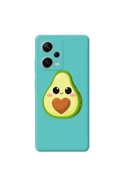 Other Xiaomi Poco X5 Baby avocado Turquoise Colored Silicone TPU Θήκη
