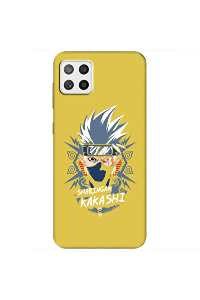 Other Samsung A22 5G Anime Mangoo Yellow Colored Silicone TPU Θήκη