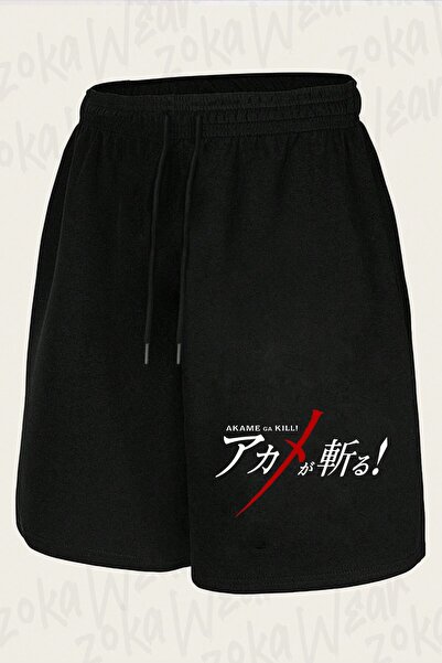 ZOKAWEAR Unisex Akame Ga Kill Logo Design Printed Shorts