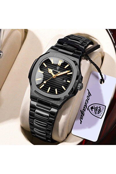Choice9 789 Black Black Luxury Women’s Wristwatch Stainless Steel Date Quartz...