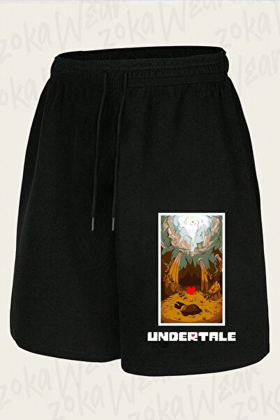ZOKAWEAR شورت مطبوع بتصميم Undertale Sans v31 للجنسين
