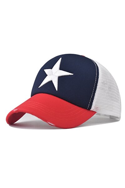 Choice 54cm-58cm Red Navy Blue Hot Sale Unisex Adjustable Mesh Cap Casual Pla...