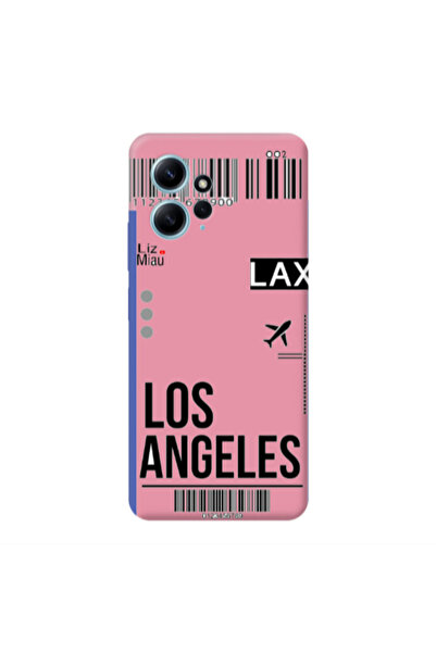 Other Xiaomi Redmi Note 12 4G Los angeles Pink Colored Silicone TPU Θήκη