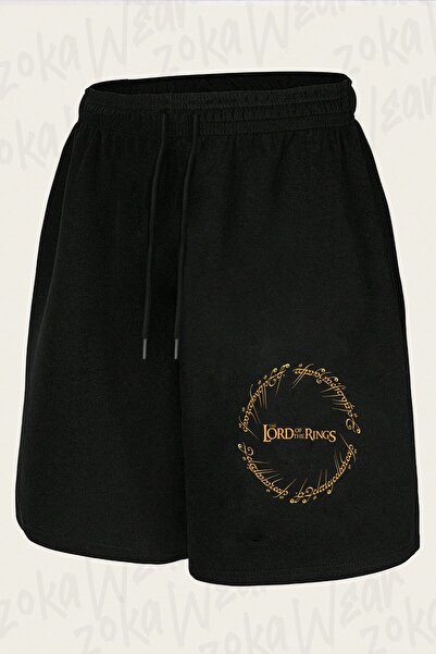 ZOKAWEAR Unisex Lord of the Rings 2 Design Printed Shorts
